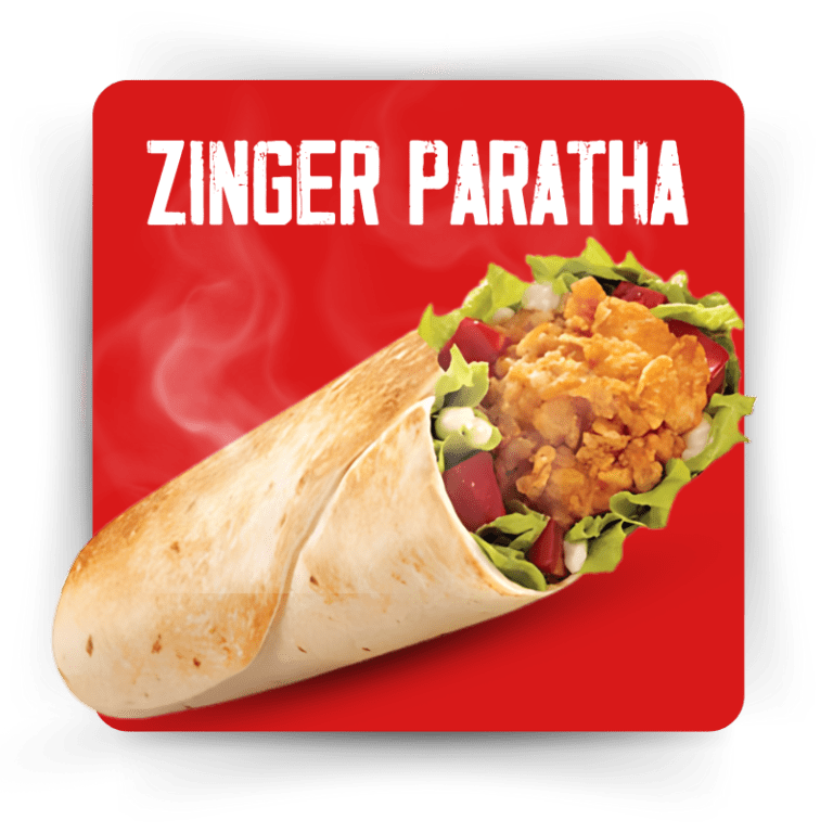 Zinger Paratha Roll